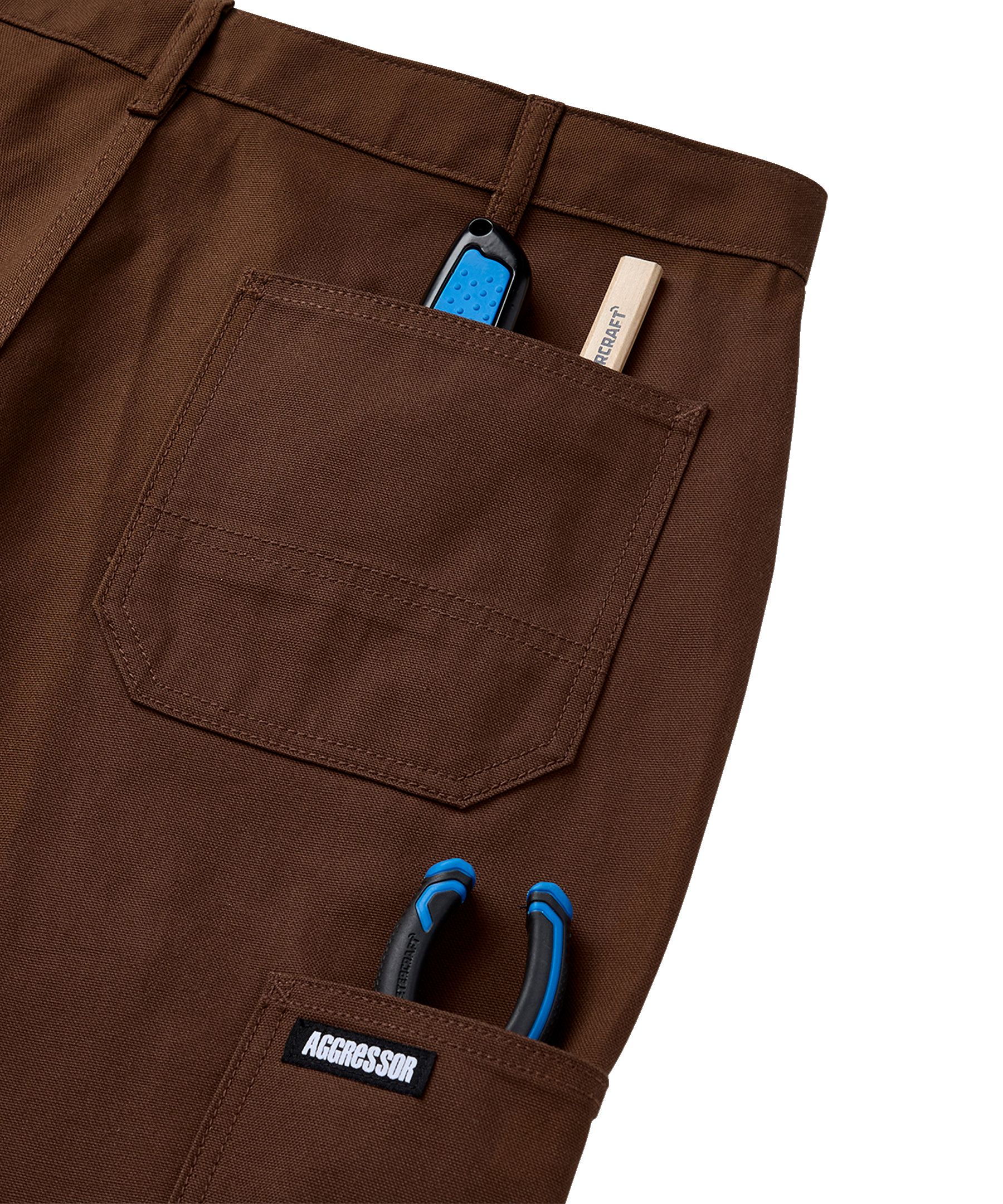Pantalon de travail tout usage en coutil pour hommes, Aggressor