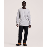 T-shirt à manches longues avec poche au corps pour hommes, série Workpro, Dakota