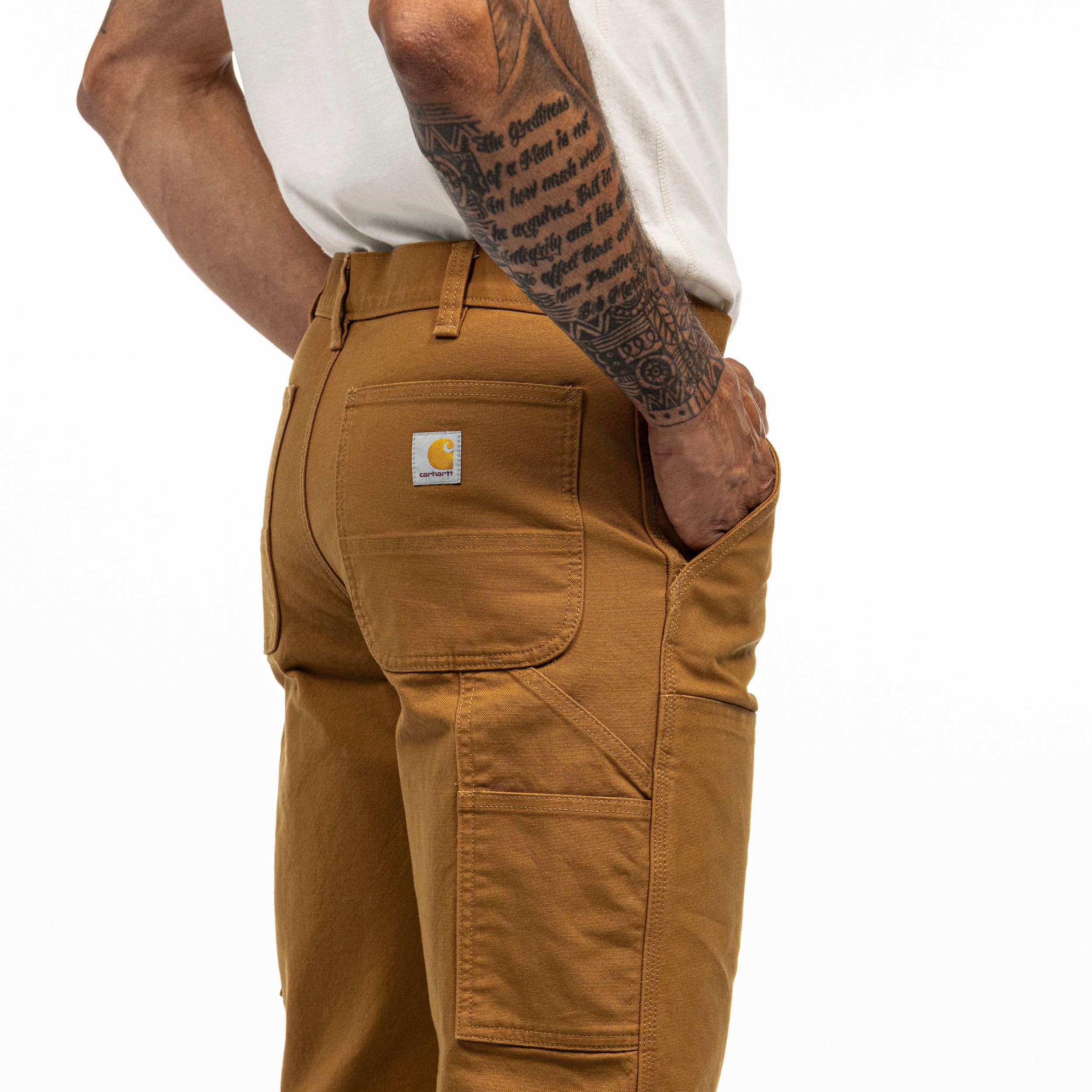 Carhartt Men's Relaxed Straight Rugged Flex® Duck Double-Front Dungarees