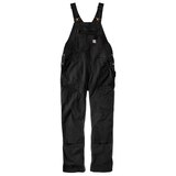Salopette en toile Rugged Flex à coupe ample et à panneaux avant doubles pour femmes, Carhartt Front_Flat