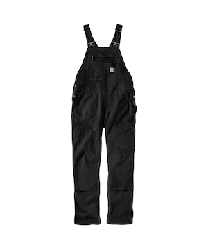 Carhartt Women's Rugged Flex Loose Fit Double Front Canvas Bib Overalls