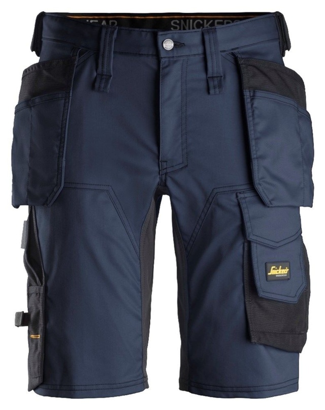 Short de travail avec poches-étui pour hommes, AllroundWork, Snickers Workwear
