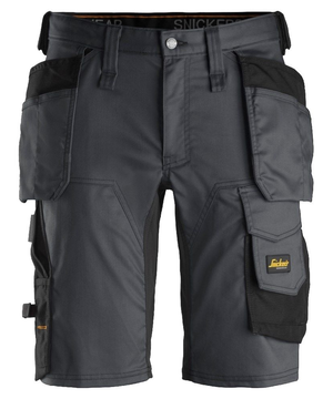 Short de travail avec poche à étui pour hommes, AllroundWork, Snickers Workwear