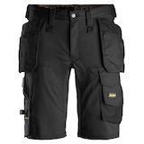 Short de travail avec poche à étui pour hommes, AllroundWork, Snickers Workwear Front_Flat