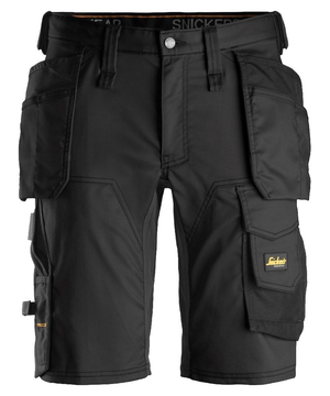 Short de travail avec poche à étui pour hommes, AllroundWork, Snickers Workwear