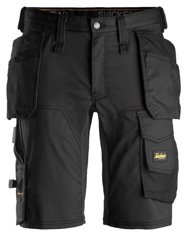 Short de travail avec poche à étui pour hommes, AllroundWork, Snickers Workwear