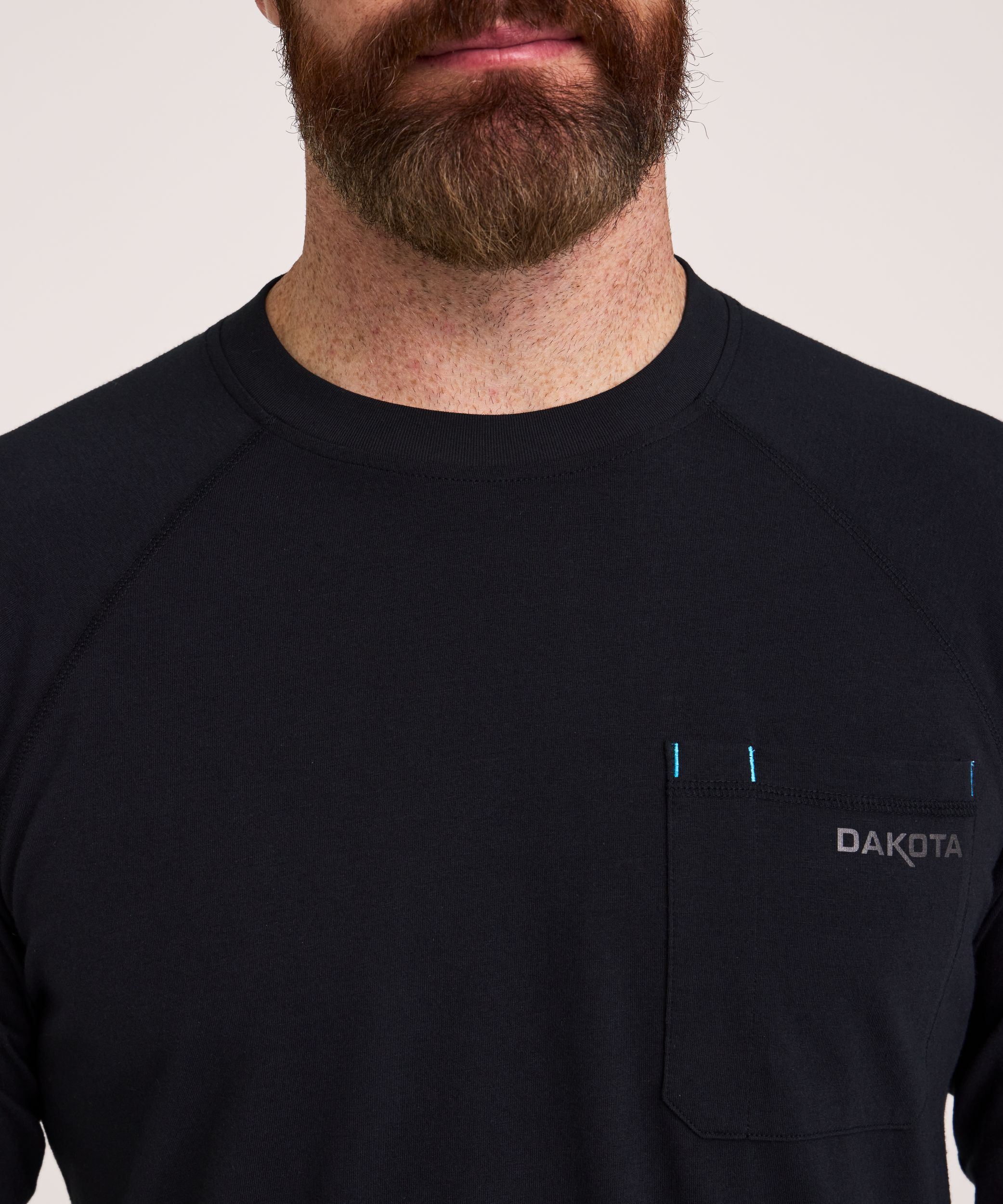 T-shirt à manches longues pour hommes, Rebound, série WorkPro, Dakota