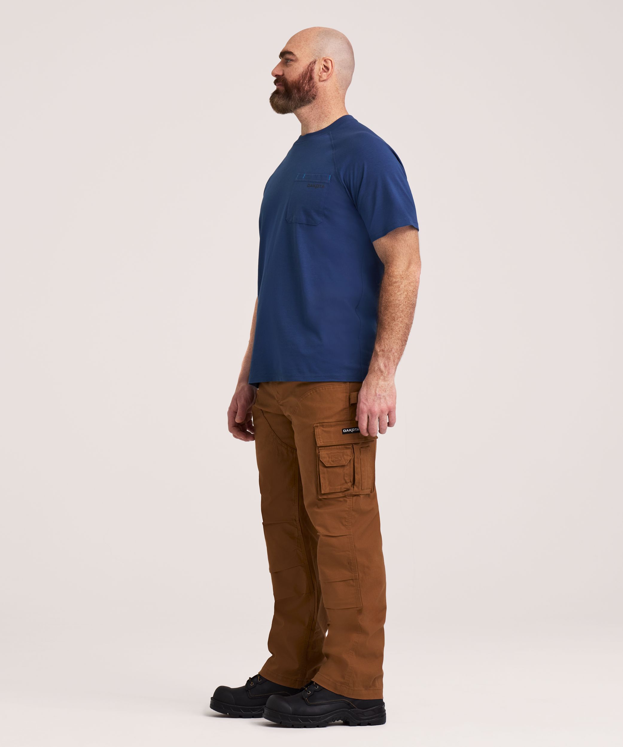 T-shirt à manches courtes pour hommes, Rebound, série WorkPro, Dakota