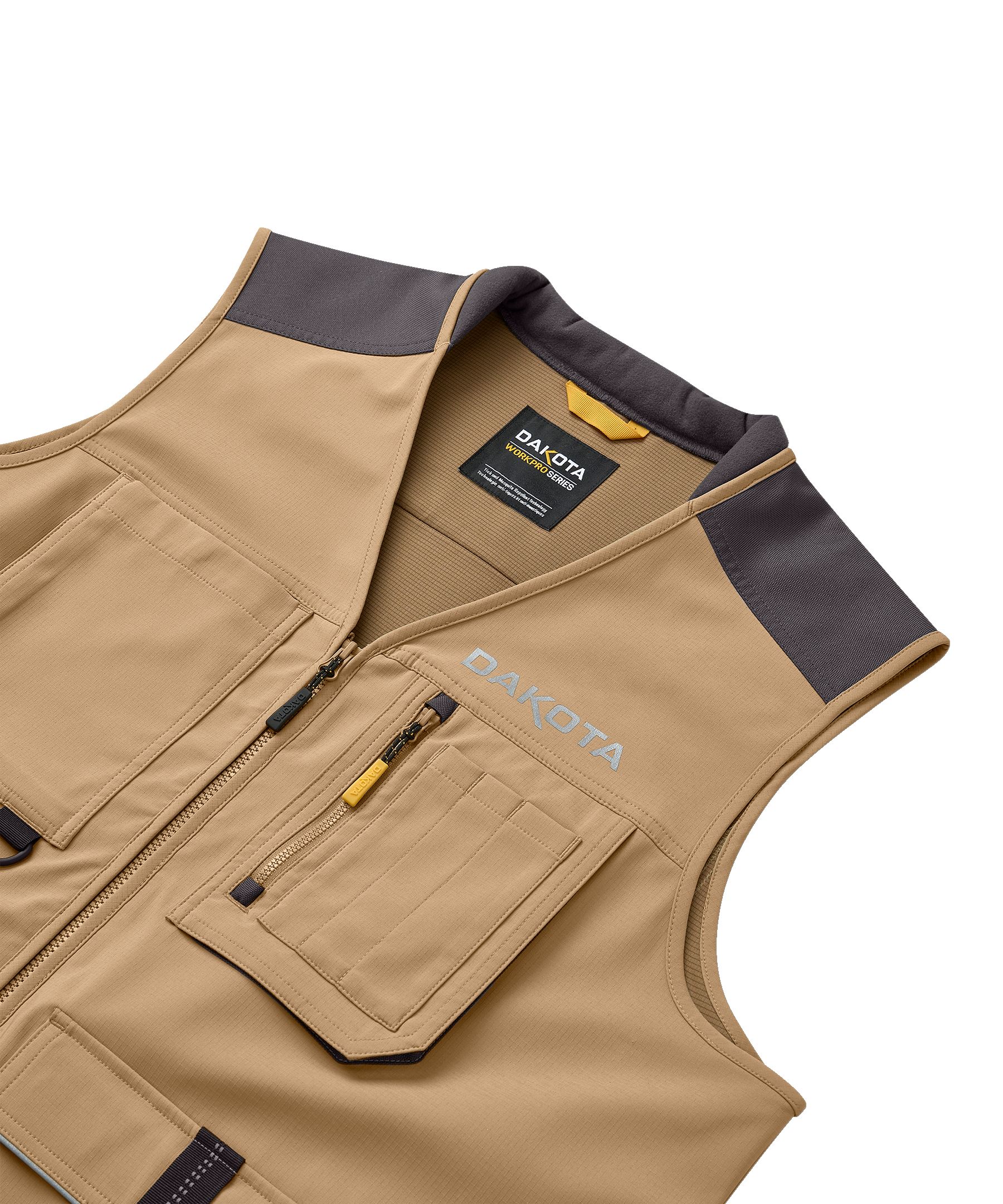 Veste de travail avec protection contre les tiques et les moustiques pour hommes, série WorkPro, Dakota