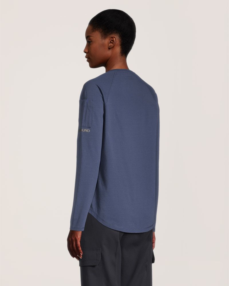 T-shirt de travail à manches longues pour femmes, T-Max Rebound, série WorkPro, Dakota