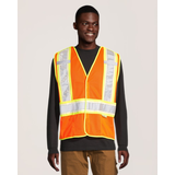 Gilet haute visibilité détachable Vizlite pour hommes, série WorkPro, Dakota Front_Flat