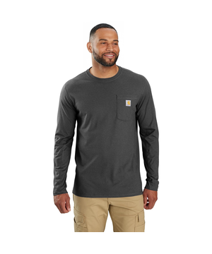 Carhartt Men's Force Pocket Long Sleeve T Shirt