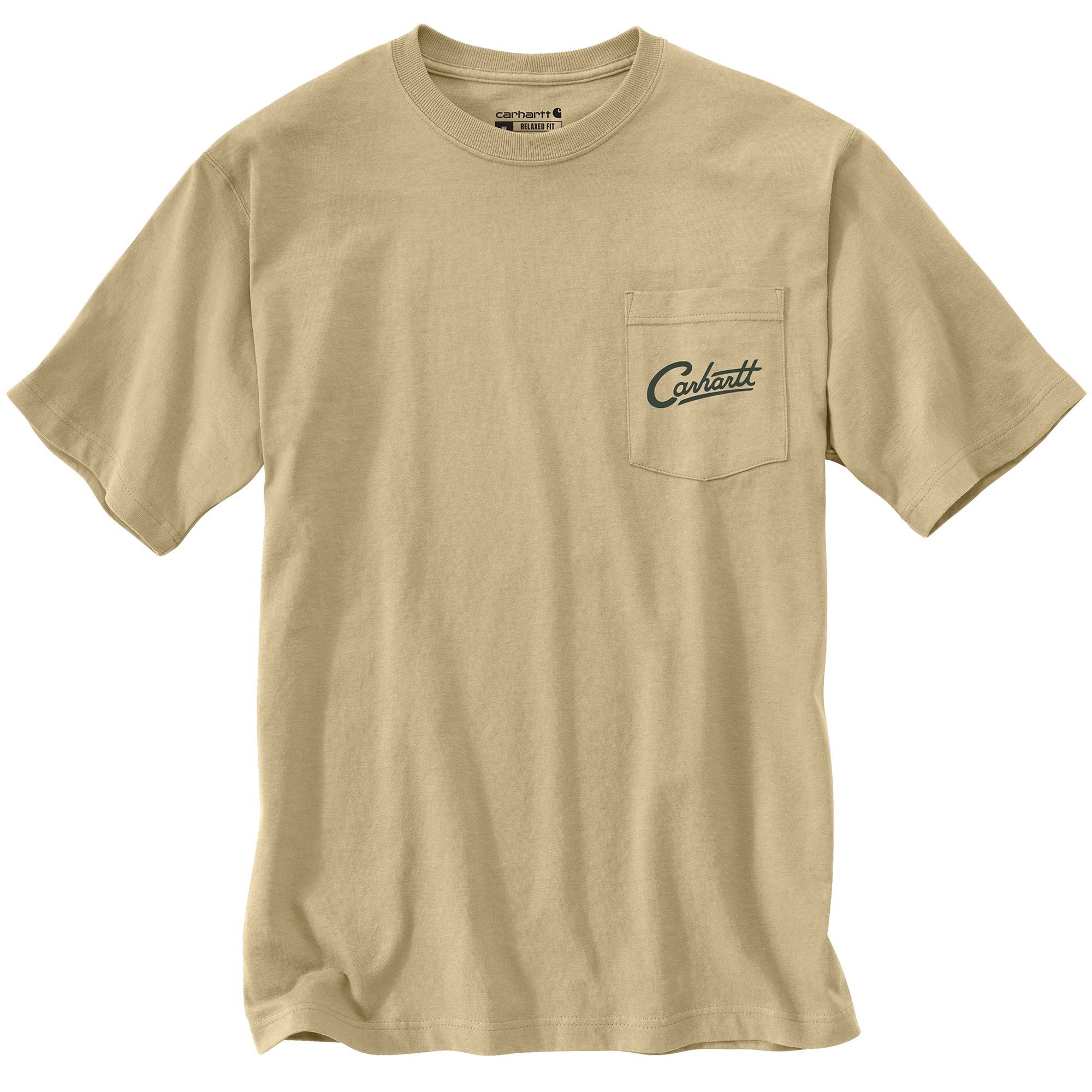 Carhartt Men's Dog Graphic Pocket T Shirt