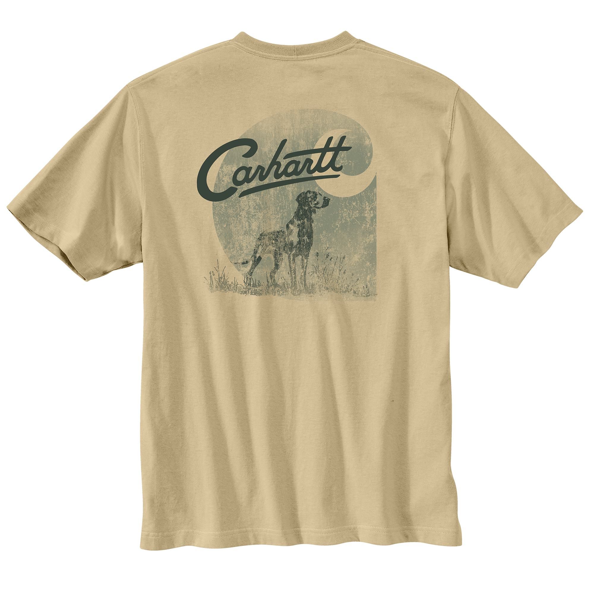 Carhartt Men's Dog Graphic Pocket T Shirt