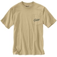 Carhartt Men's Dog Graphic Pocket T Shirt Front_Flat