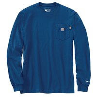 Carhartt Men's Force Flame Resistent Long Sleeve Graphic T Shirt Front_Flat