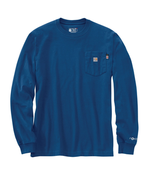 Carhartt Men's Force Flame Resistent Long Sleeve Graphic T Shirt