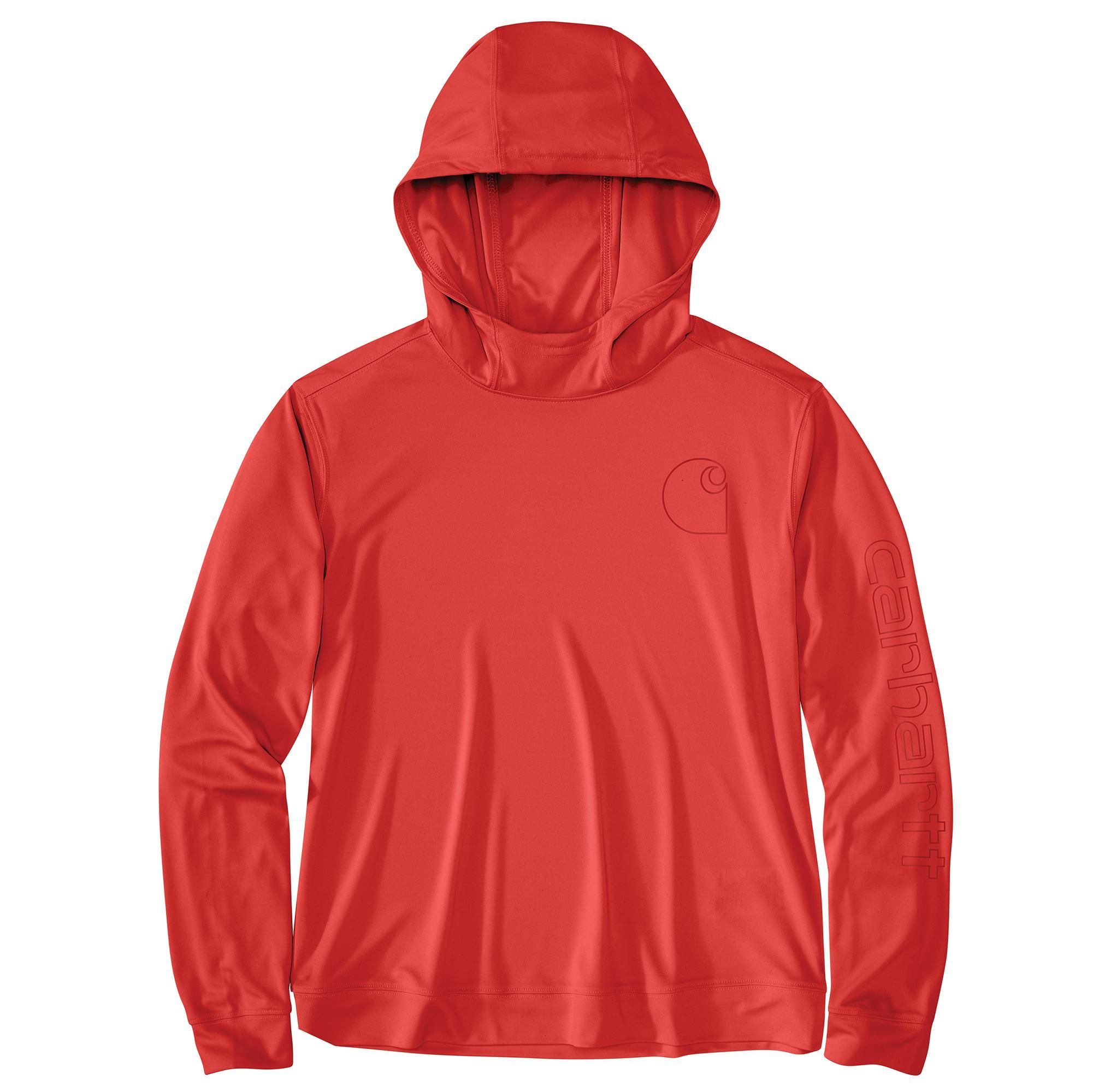 Carhartt Women's Force Sun Defender Long Sleeve Hooded Shirt