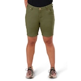 Short de travail pour femmes, Go To, Dovetail Front_Flat