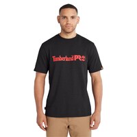 T-shirt à logo graphique pour hommes, Timberland Front_Flat
