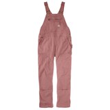 Carhartt Women's Rugged Flex Loose Fit Double Front Canvas Bib Overalls