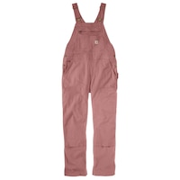 Carhartt Women's Rugged Flex Loose Fit Double Front Canvas Bib Overalls