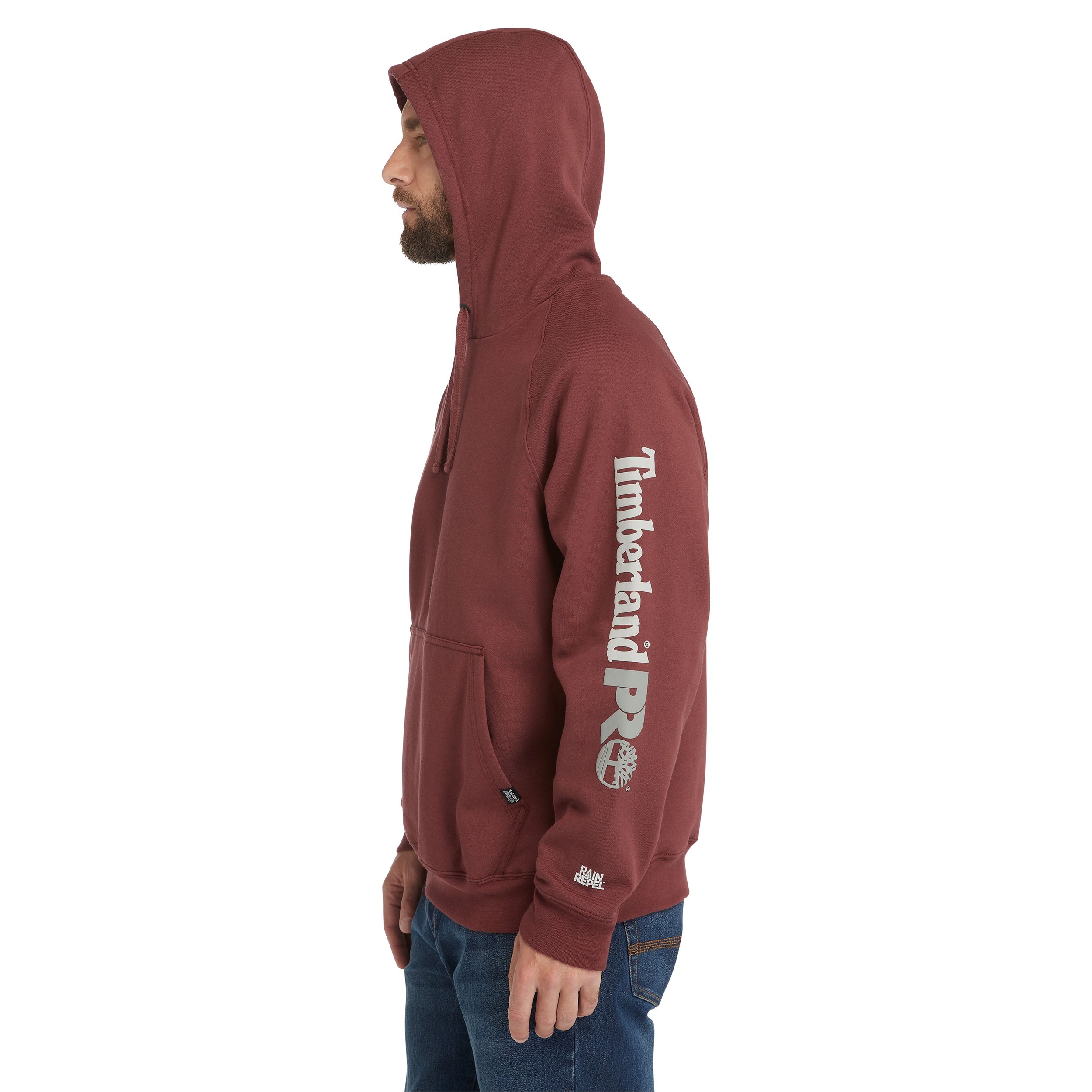 Timberland PRO Men's Honcho Sleeve Logo RainRepel™ Work Hoodie
