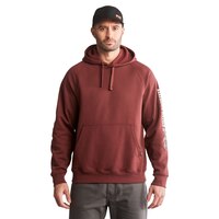 Chandail à capuche Timberland PRO RainRepel pour le travail avec logo sur la manche pour hommes, Hooded Honcho