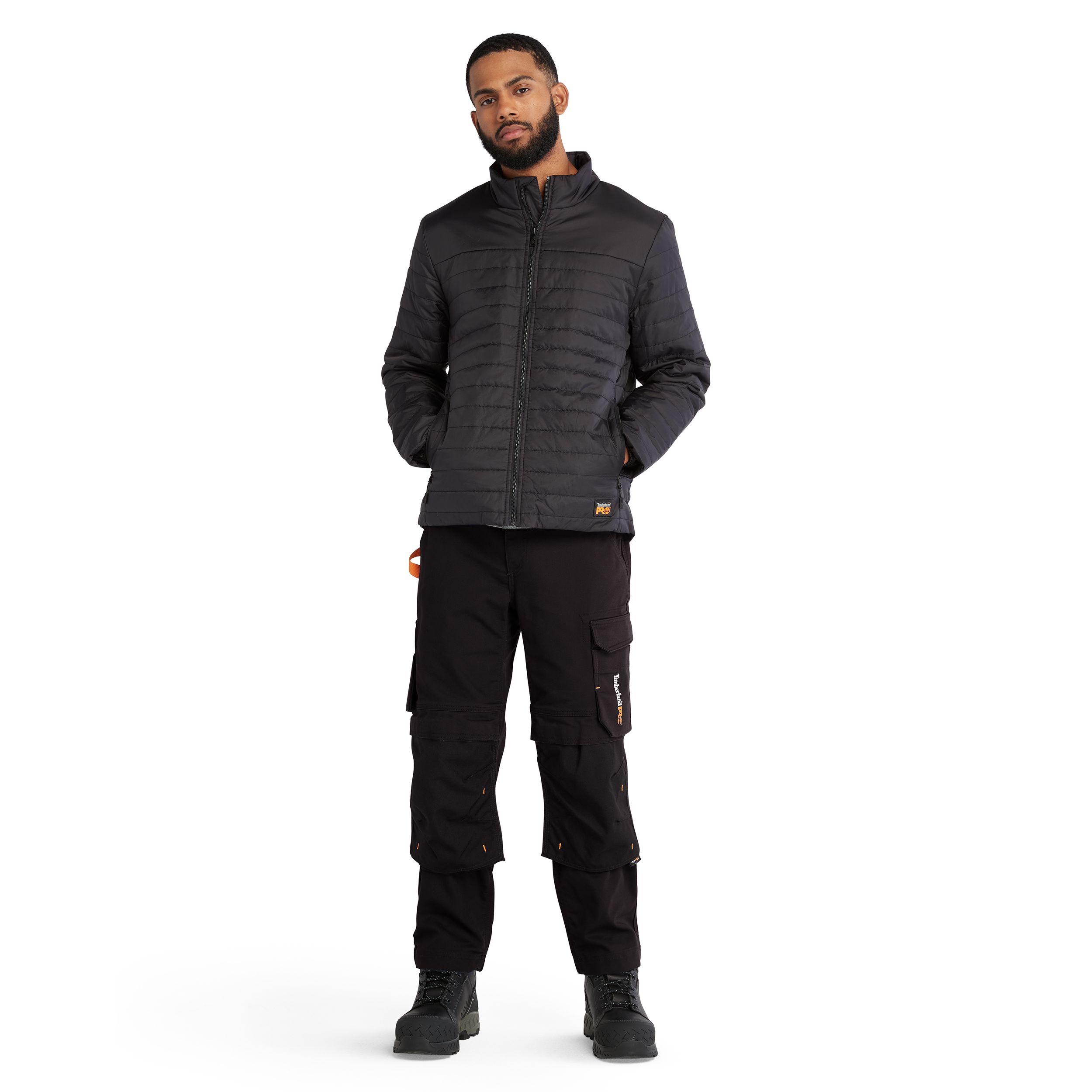 Pantalon de travail utilitaire Flex avec poches pour genouillères pour hommes, Ironhide, Timberland PRO