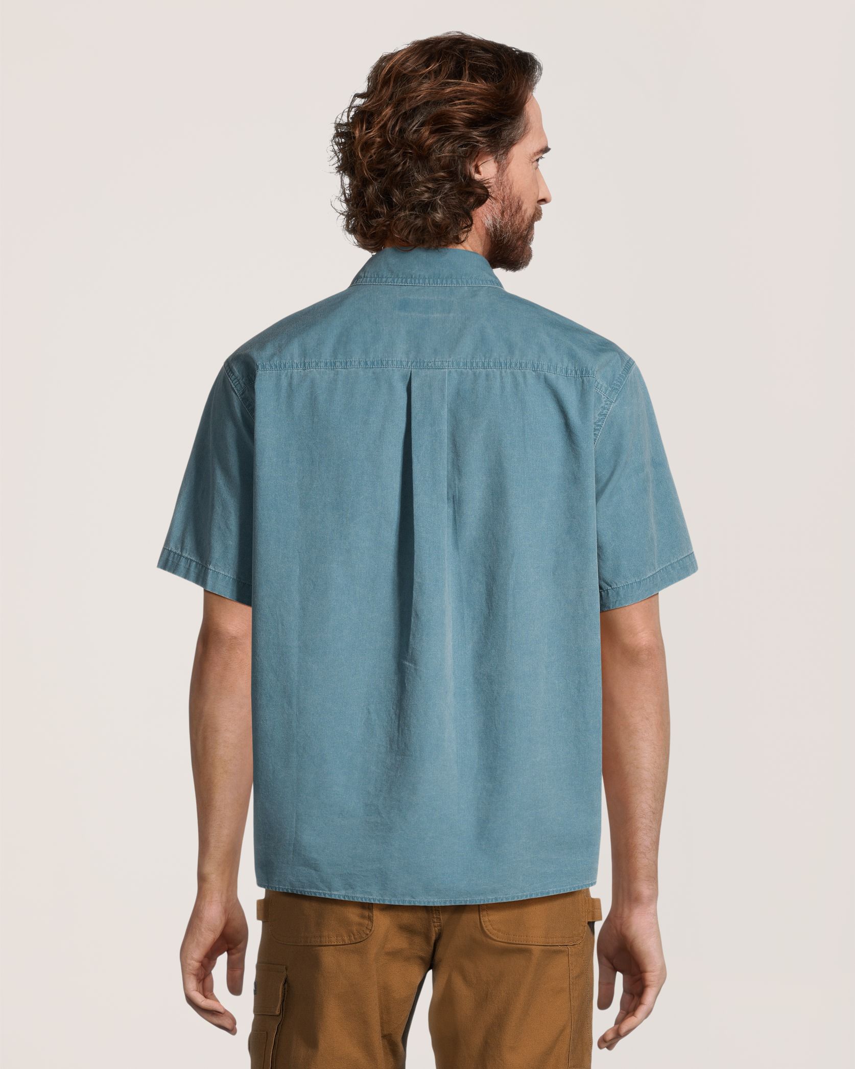 Haut de travail teint aux pigments pour hommes, série WorkPro, Dakota