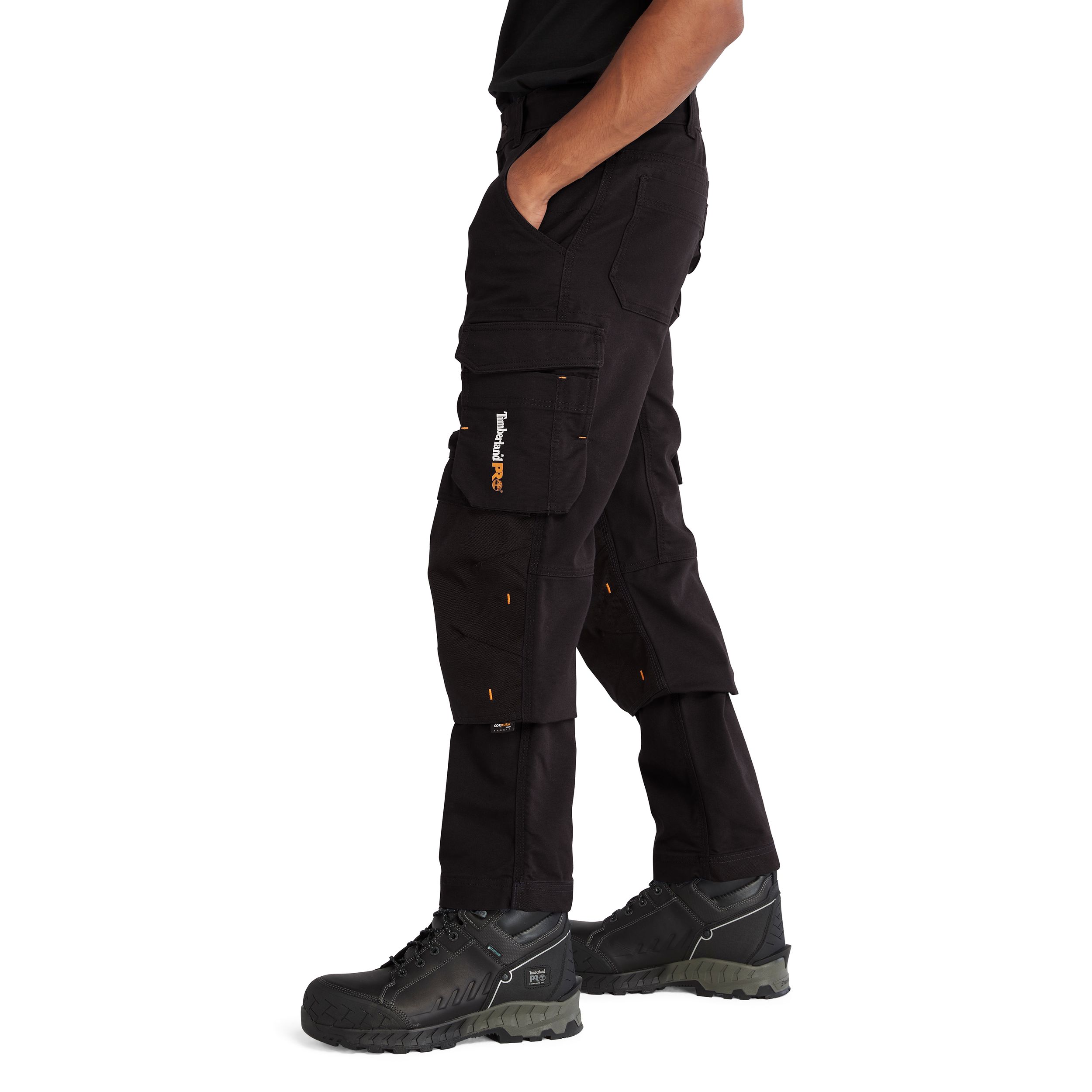 Pantalon de travail utilitaire Flex avec poches pour genouillères pour hommes, Ironhide, Timberland PRO