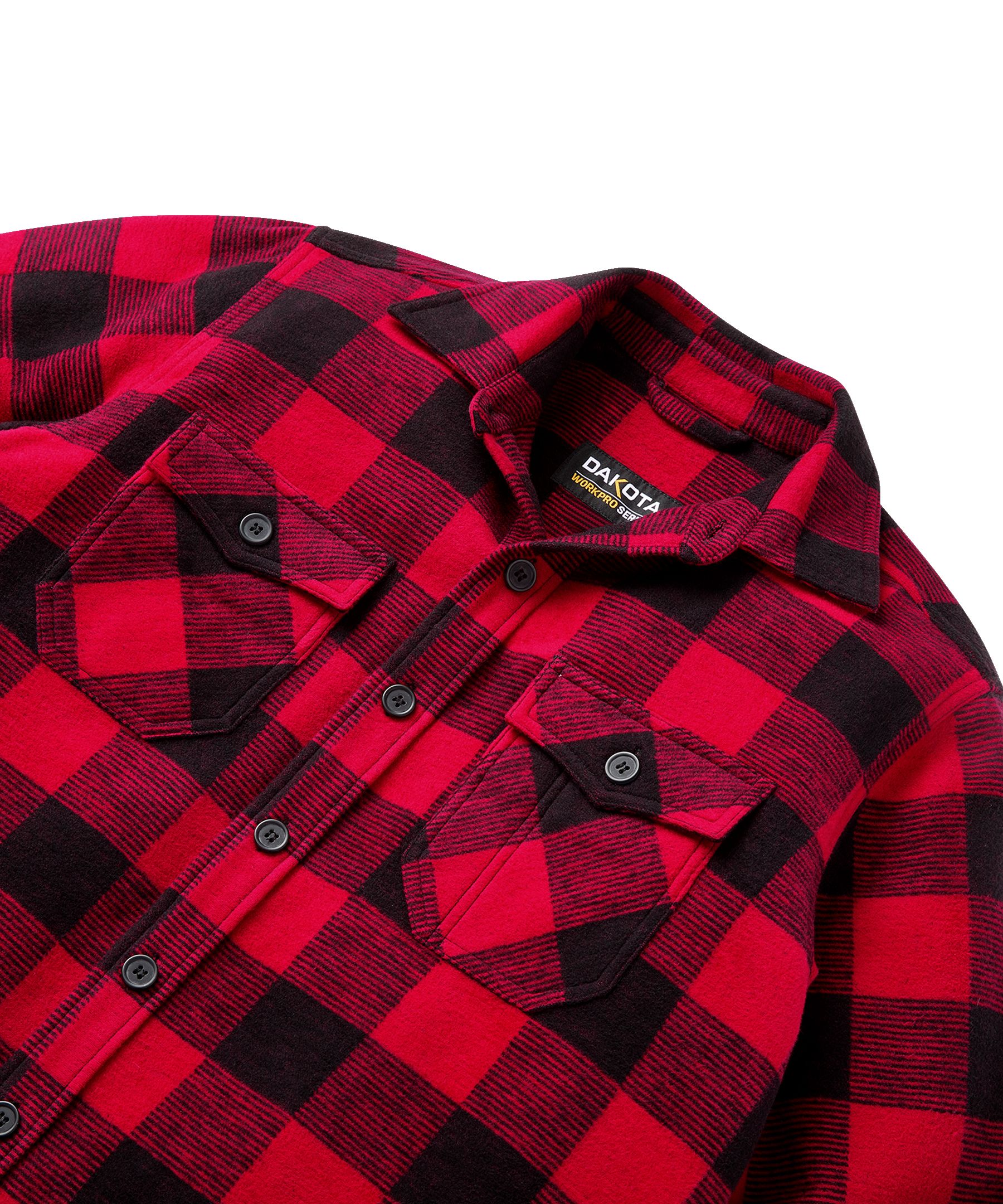 Dakota WorkPro Series Men's Unlined Flannel Shirt