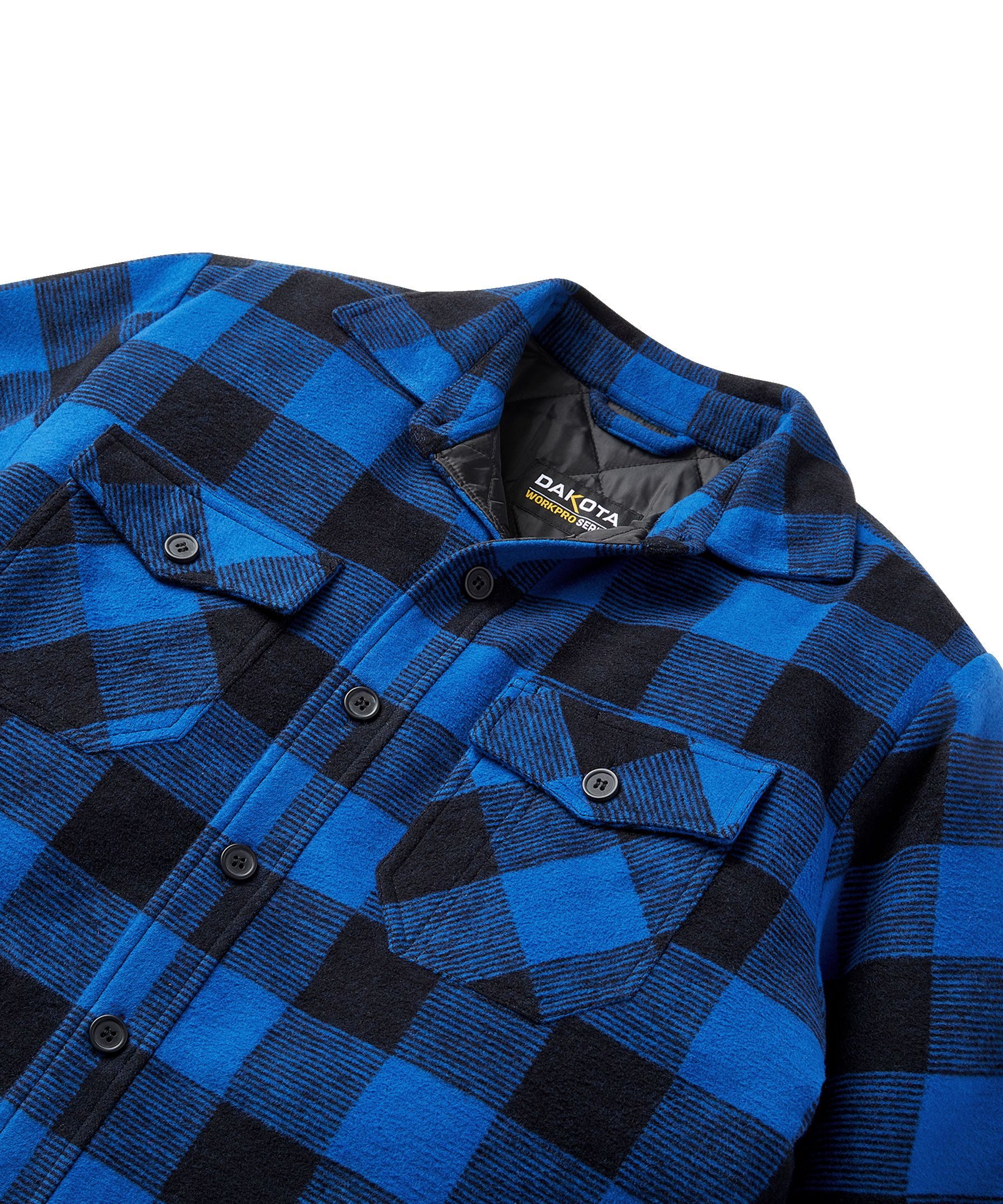Dakota WorkPro Series Men's Outdoor Quilted Flannel Shirt