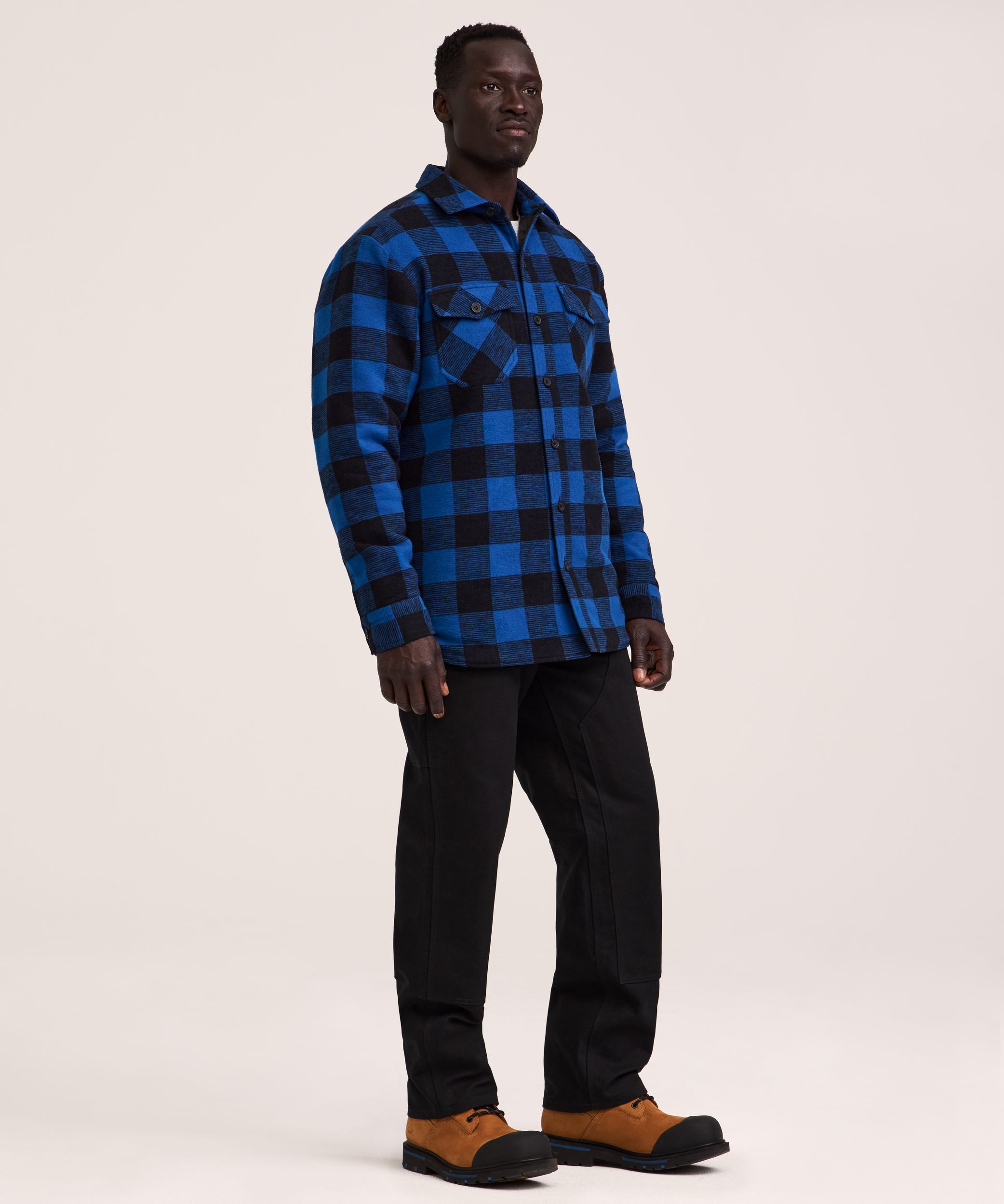 Dakota WorkPro Series Men's Outdoor Quilted Flannel Shirt