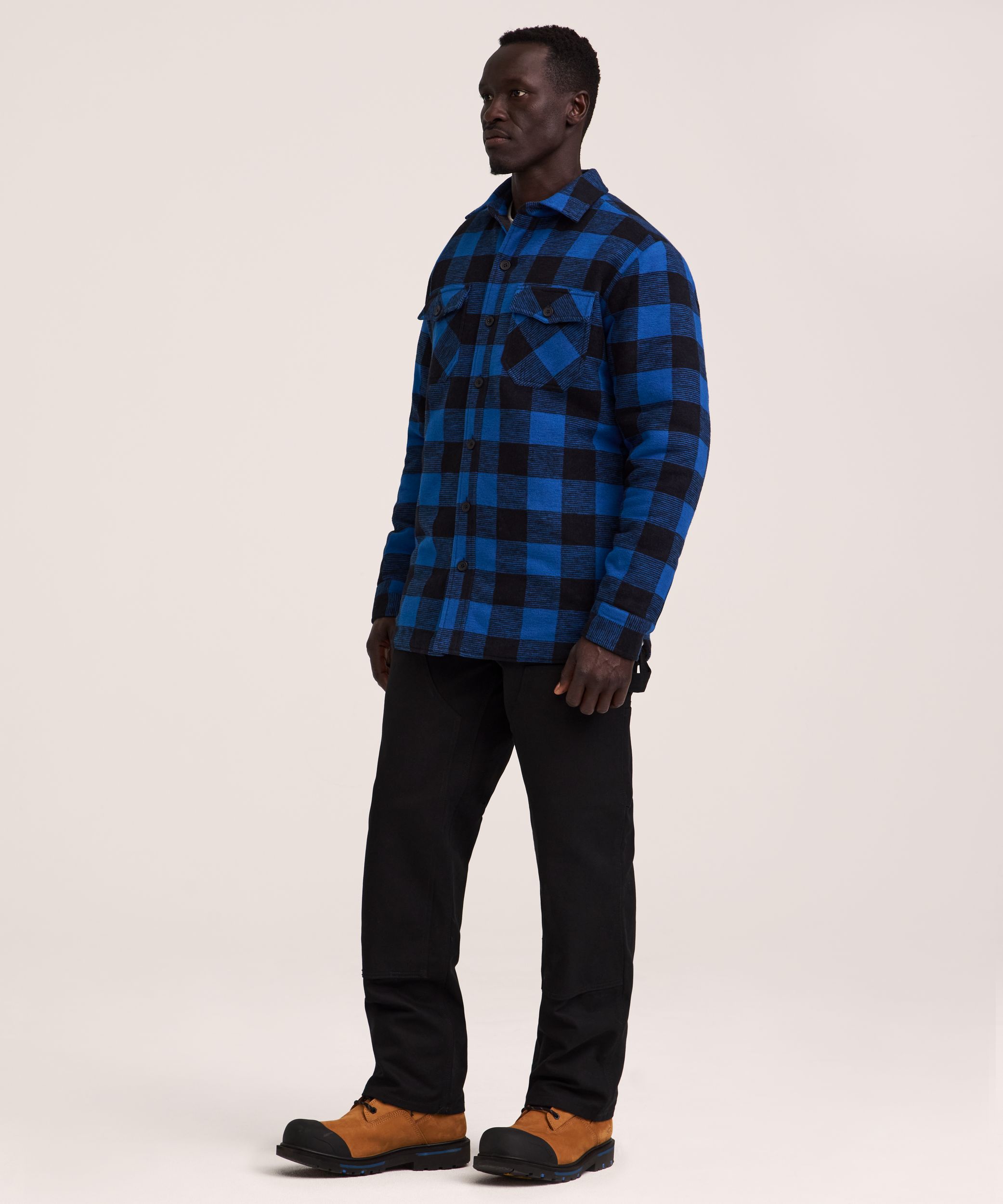 Dakota WorkPro Series Men's Outdoor Quilted Flannel Shirt