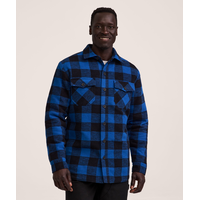 Chemise en flanelle d'extérieur matelassée pour hommes, série WorkPro, Dakota Front_Angled_Right