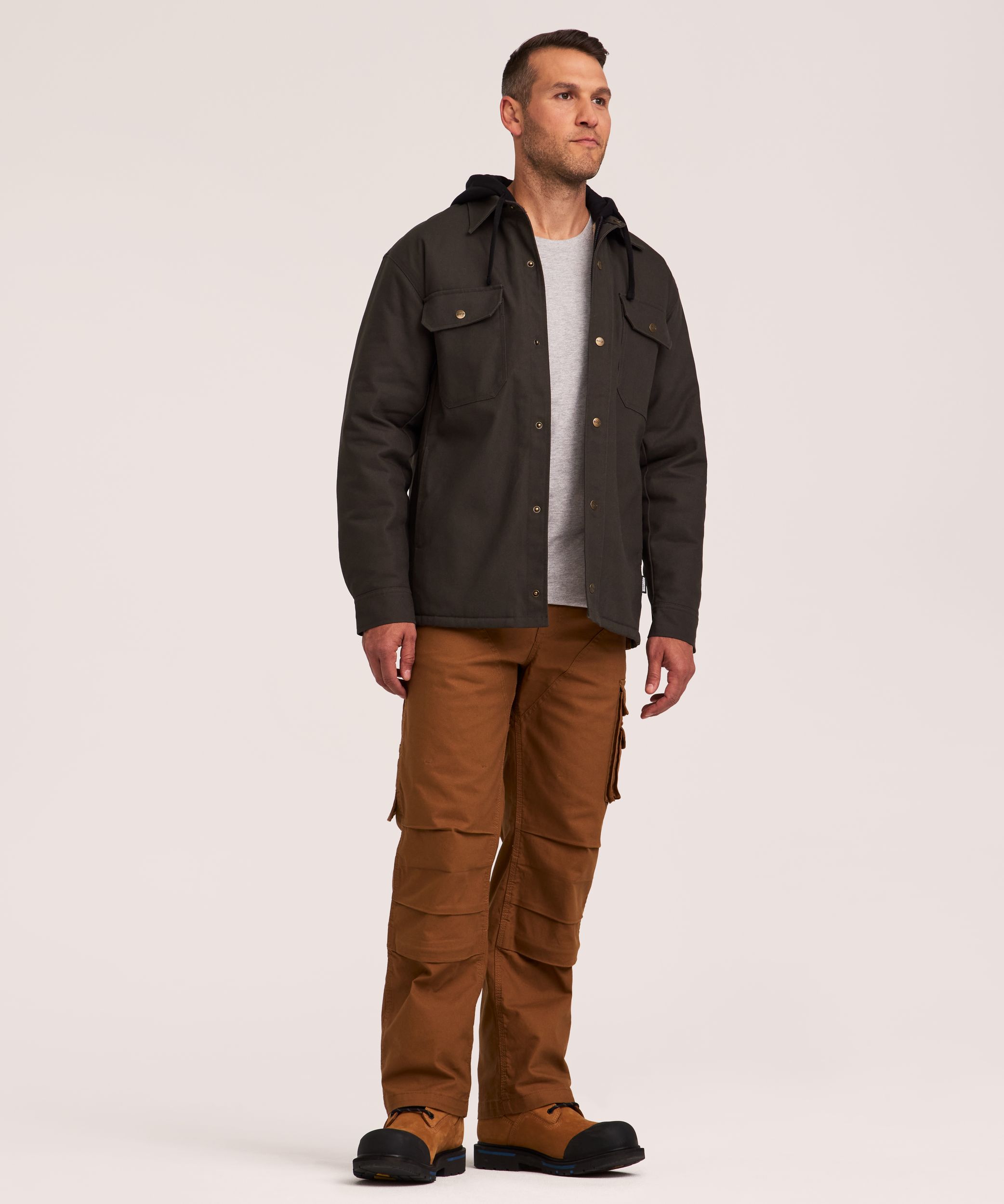 Aggressor Men's Sherpa Lined Duck Jacket