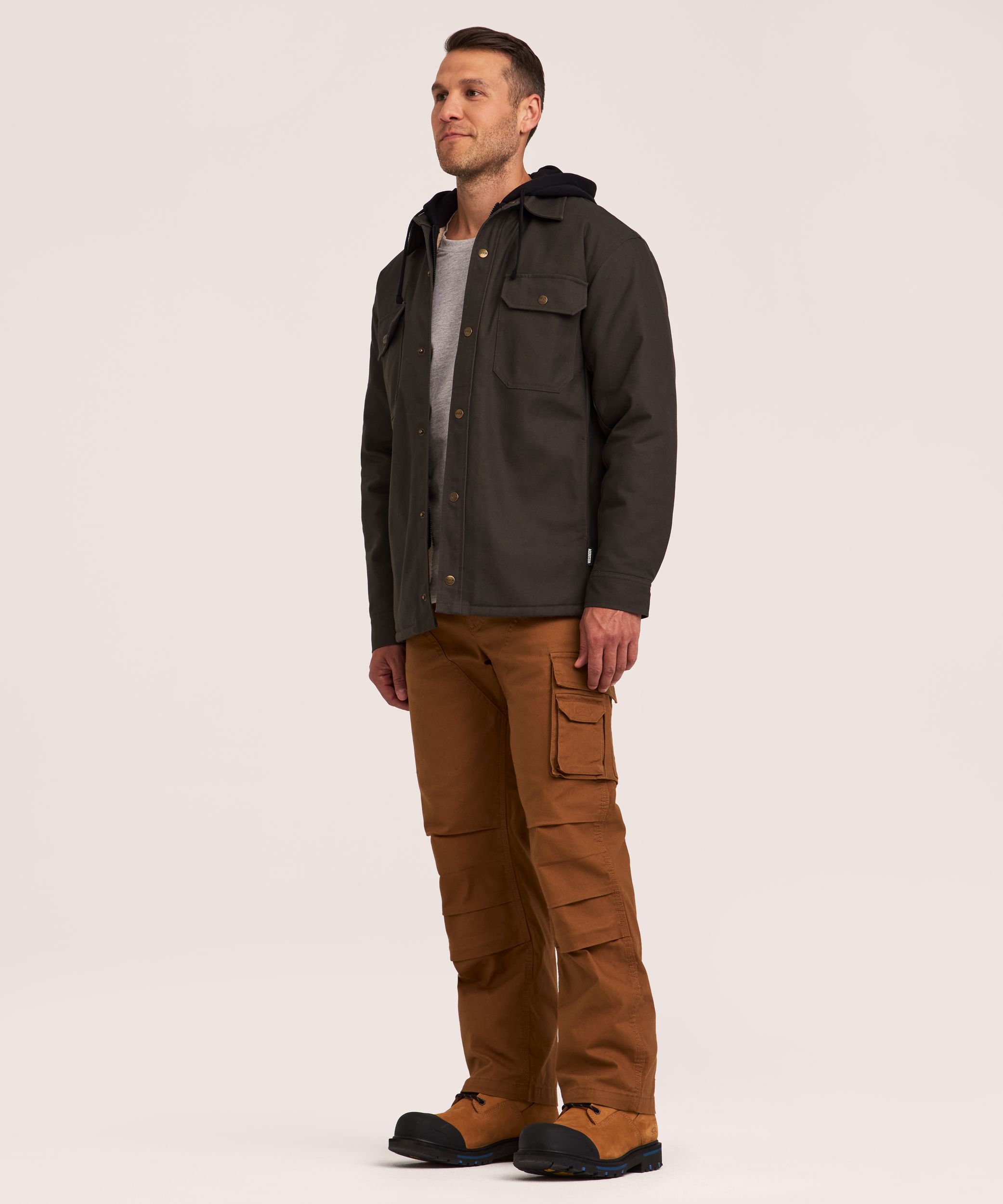 Aggressor Men's Sherpa Lined Duck Jacket