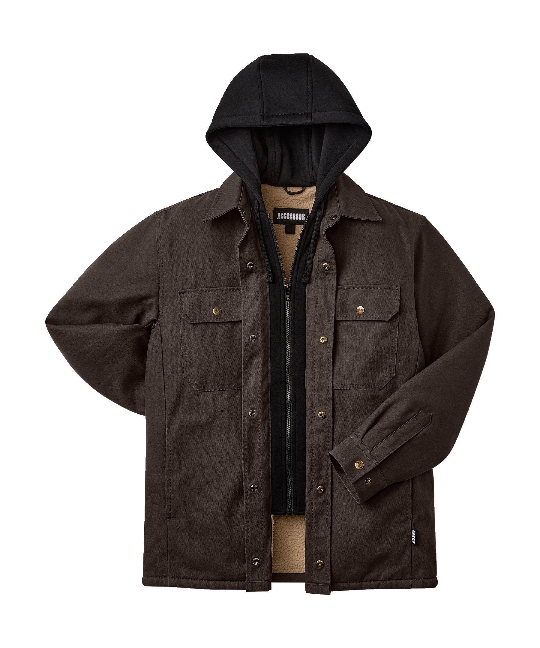Aggressor Men's Sherpa Lined Duck Jacket