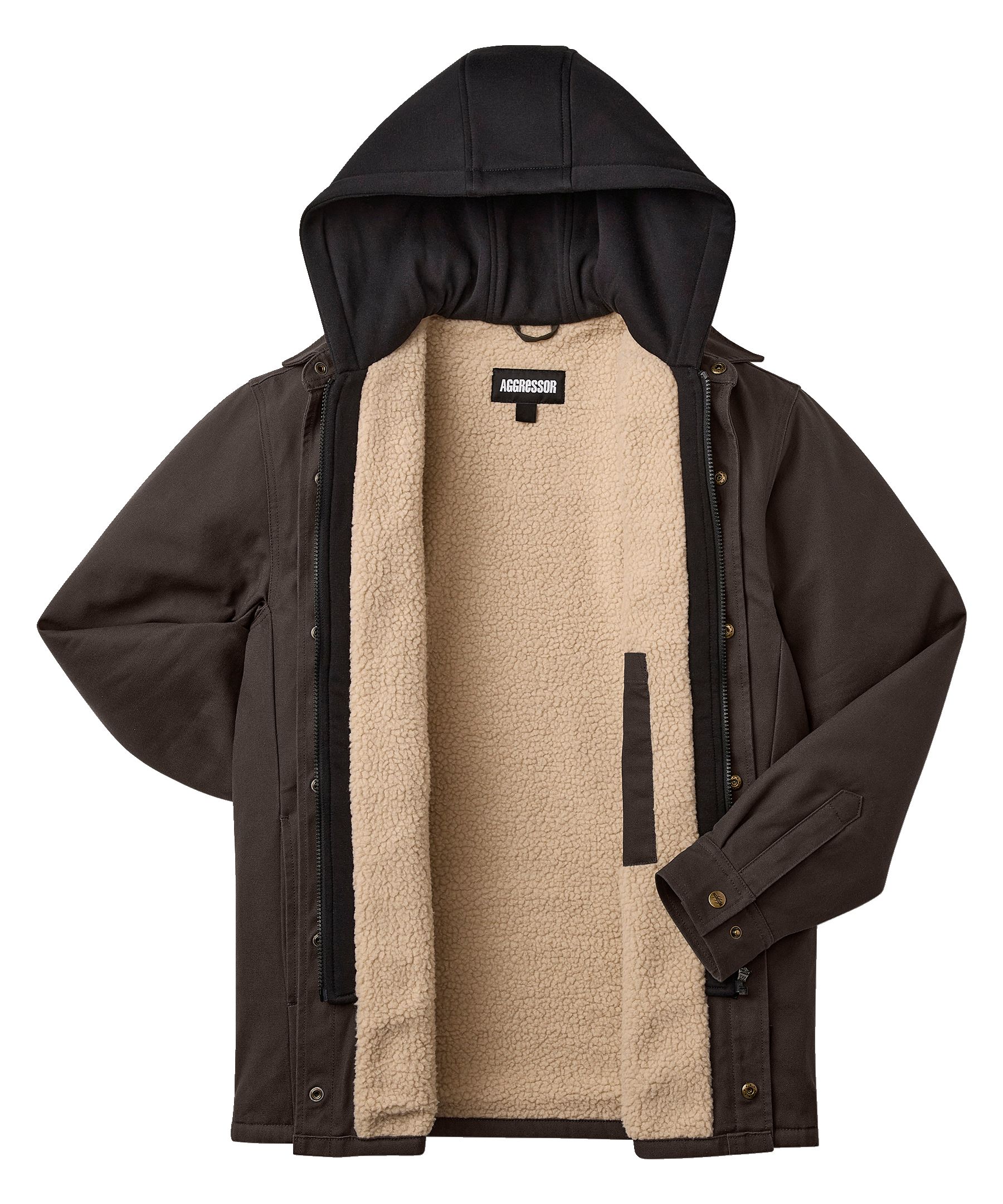 Aggressor Men's Sherpa Lined Duck Jacket