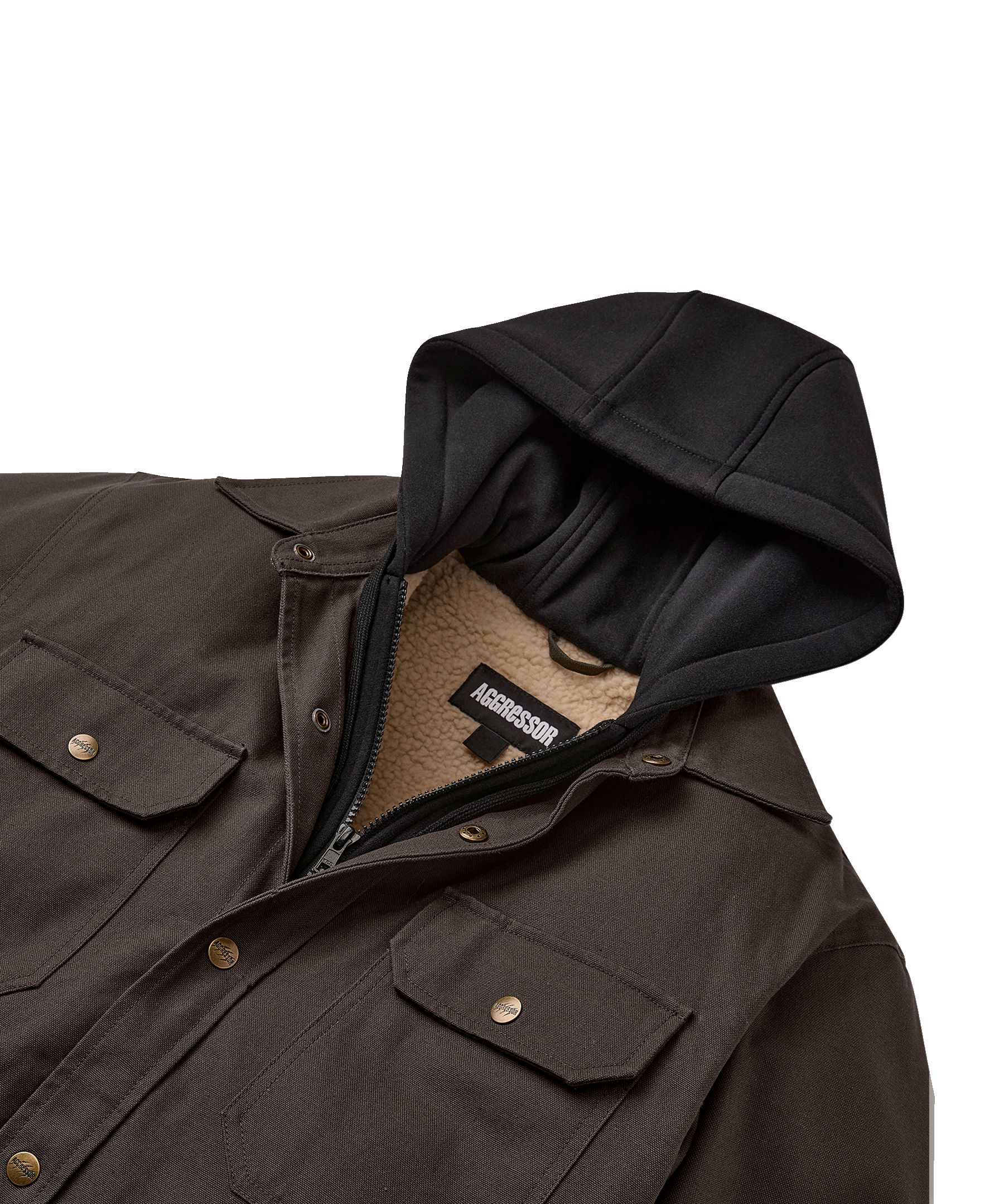 Aggressor Men's Sherpa Lined Duck Jacket