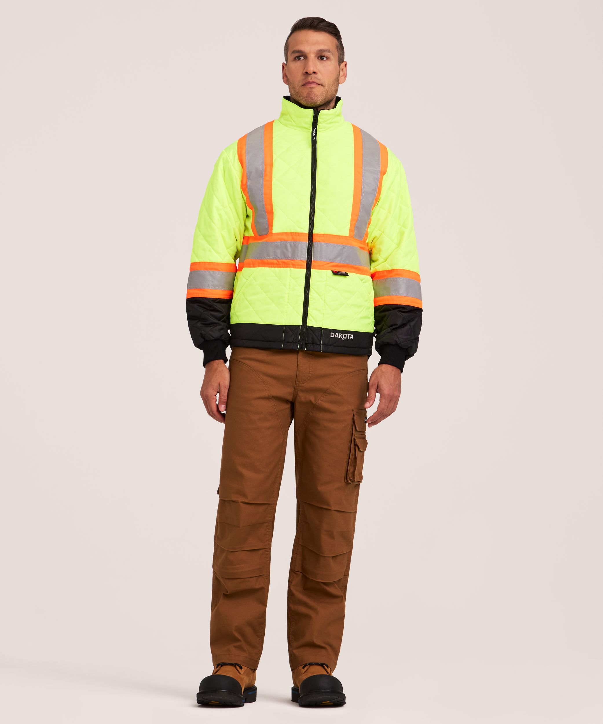 Dakota WorkPro Series Men's 3-in-1 Hi-Vis Jacket