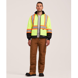 Dakota WorkPro Series Men's 3-in-1 Hi-Vis Jacket Front_Flat
