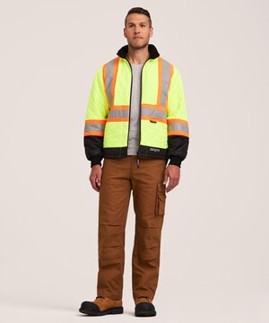 Veste haute visibilité 3-en-1 pour hommes, série WorkPro, Dakota