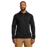 Timberland Pro Men's Long Sleeve Polo Shirt Front_Flat