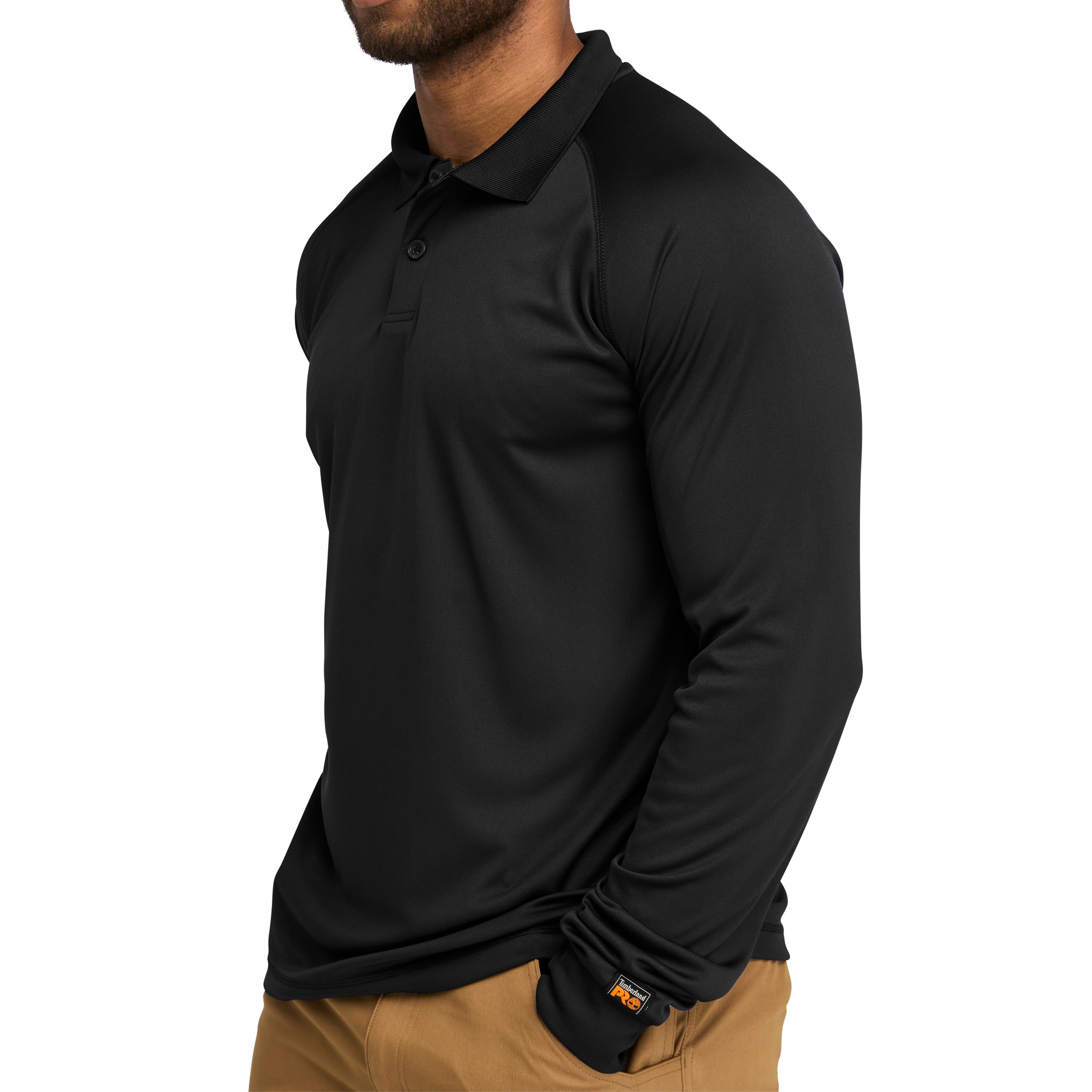 Timberland Pro Men's Long Sleeve Polo Shirt