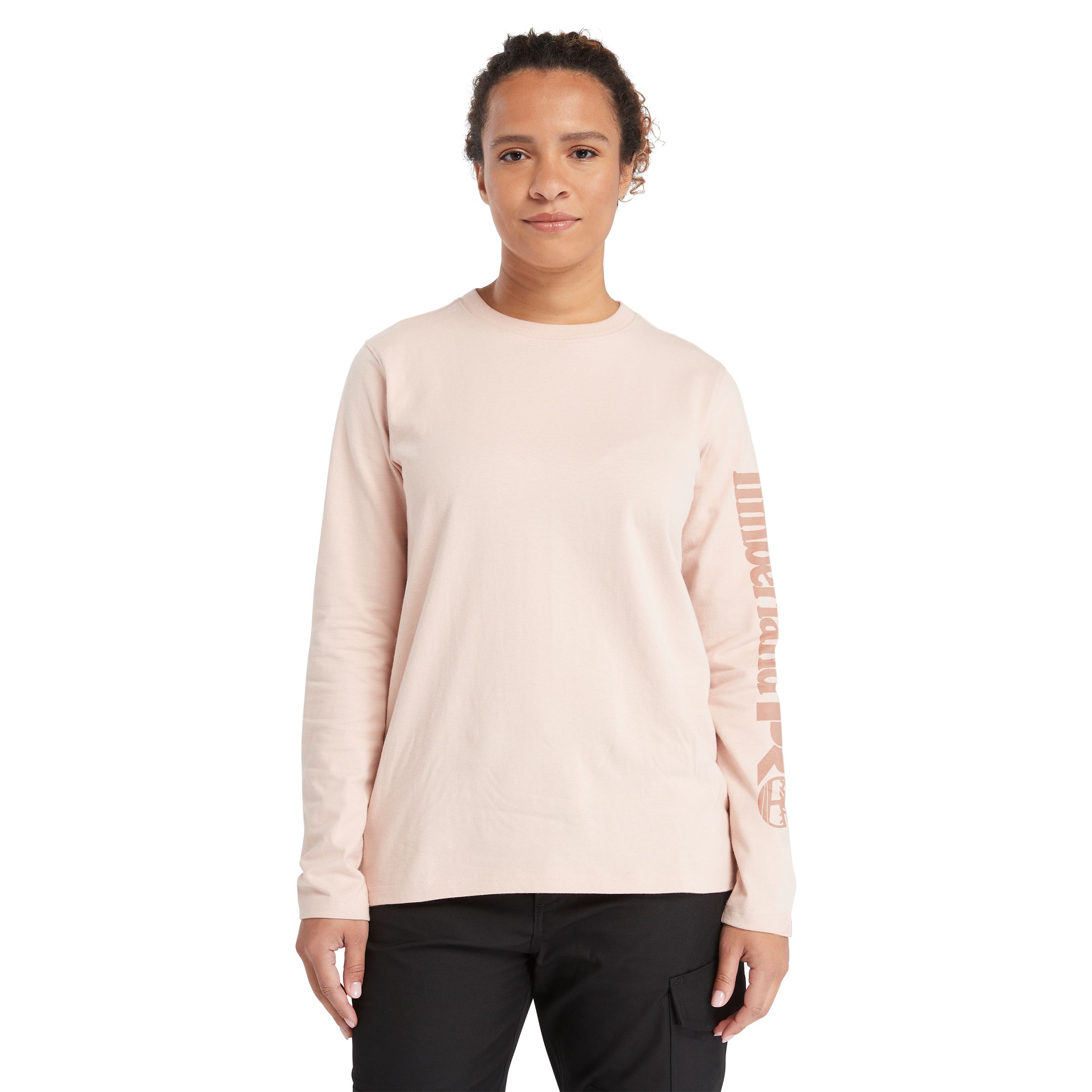 Timberland PRO Women's Sleeve Logo Long Sleeve T Shirt