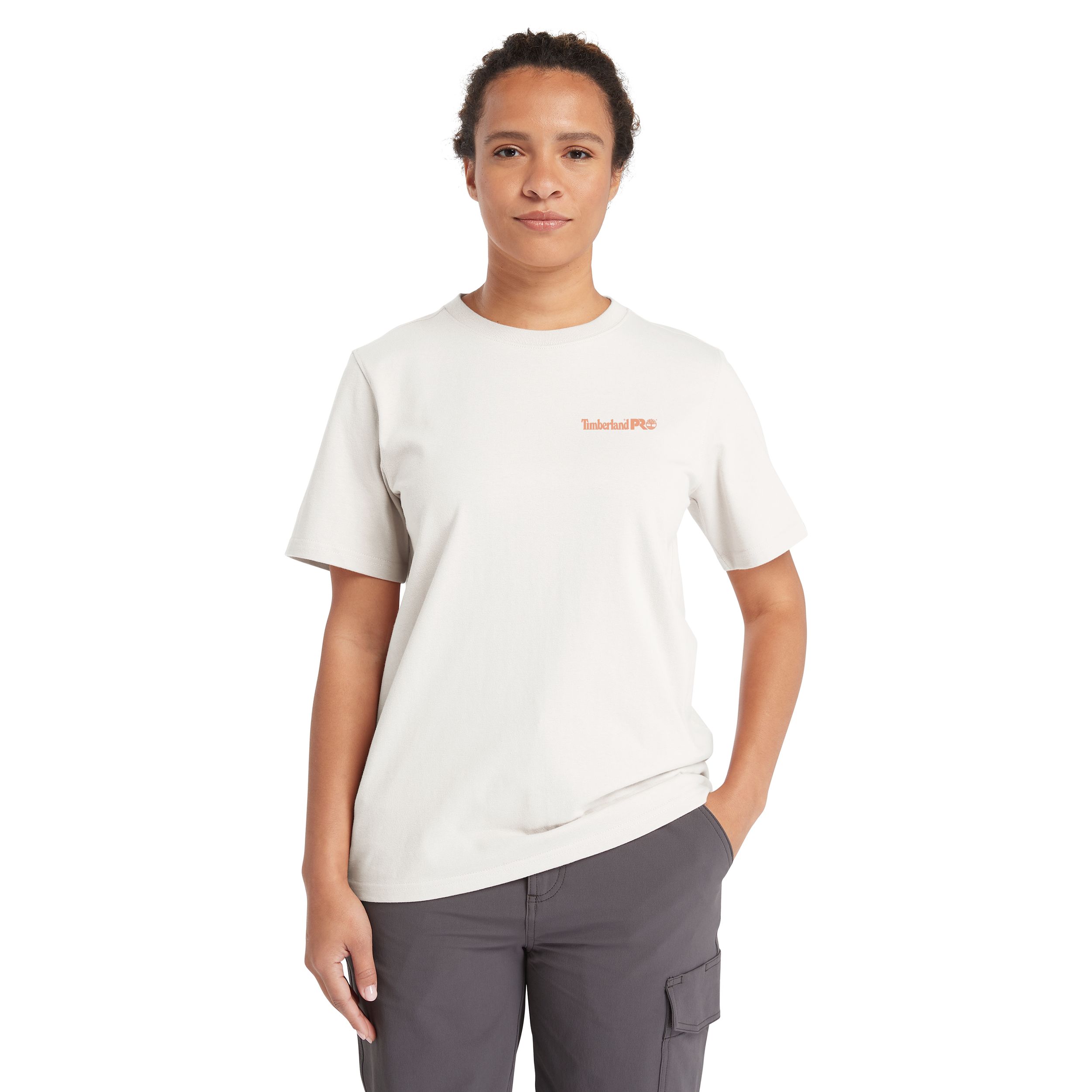 T-shirt avec logo réfléchissant pour femmes, Timberland PRO