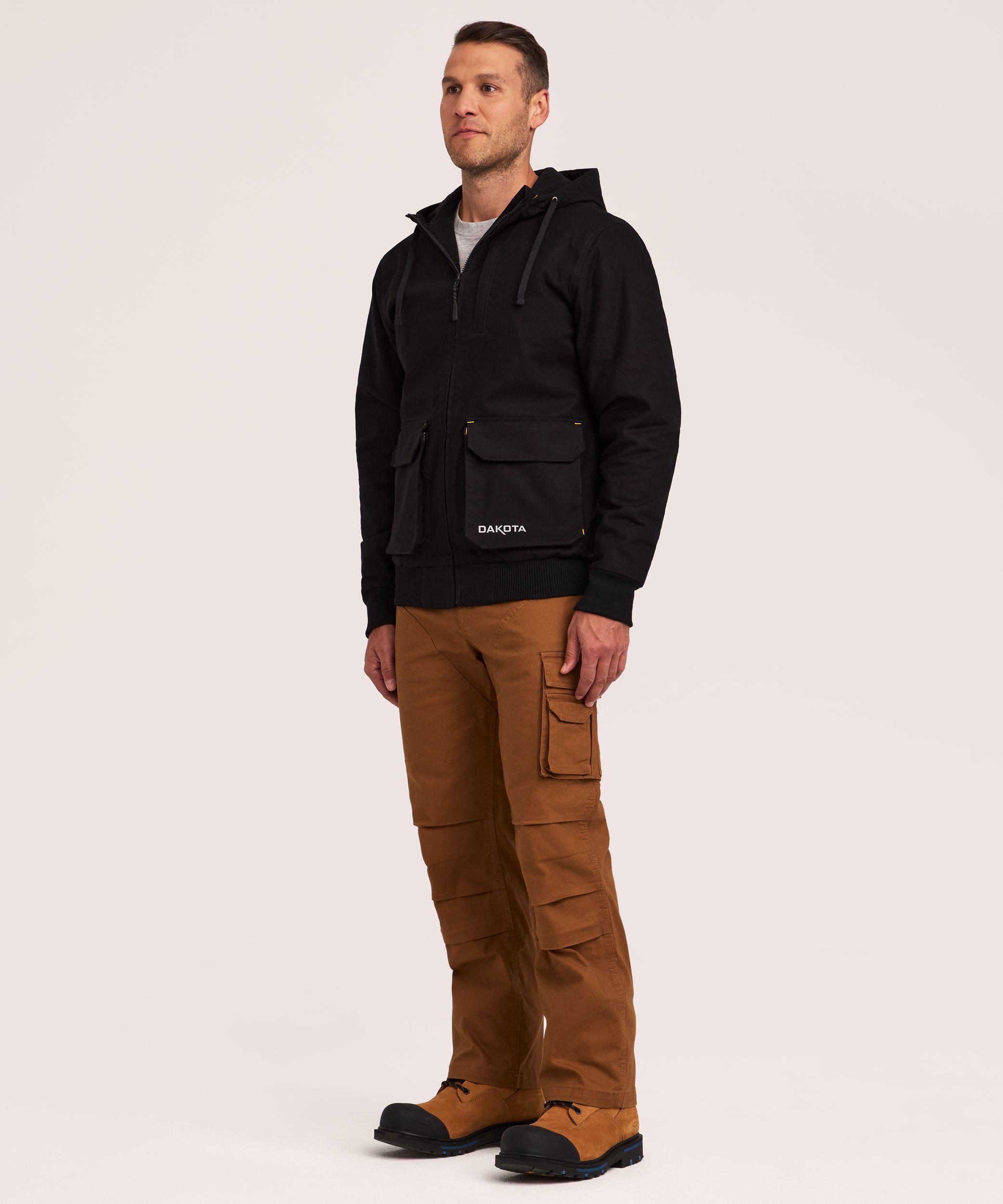 Blouson aviateur T-Max Heat pour hommes, série WorkPro, Dakota