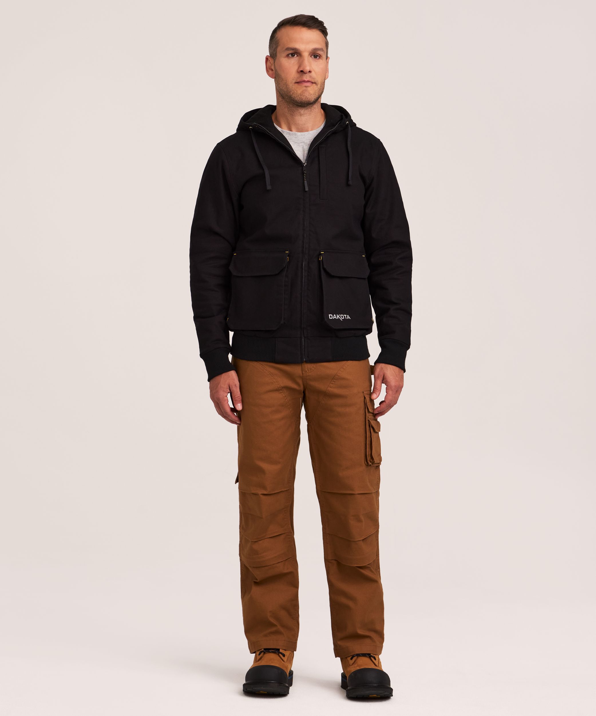 Blouson aviateur T-Max Heat pour hommes, série WorkPro, Dakota